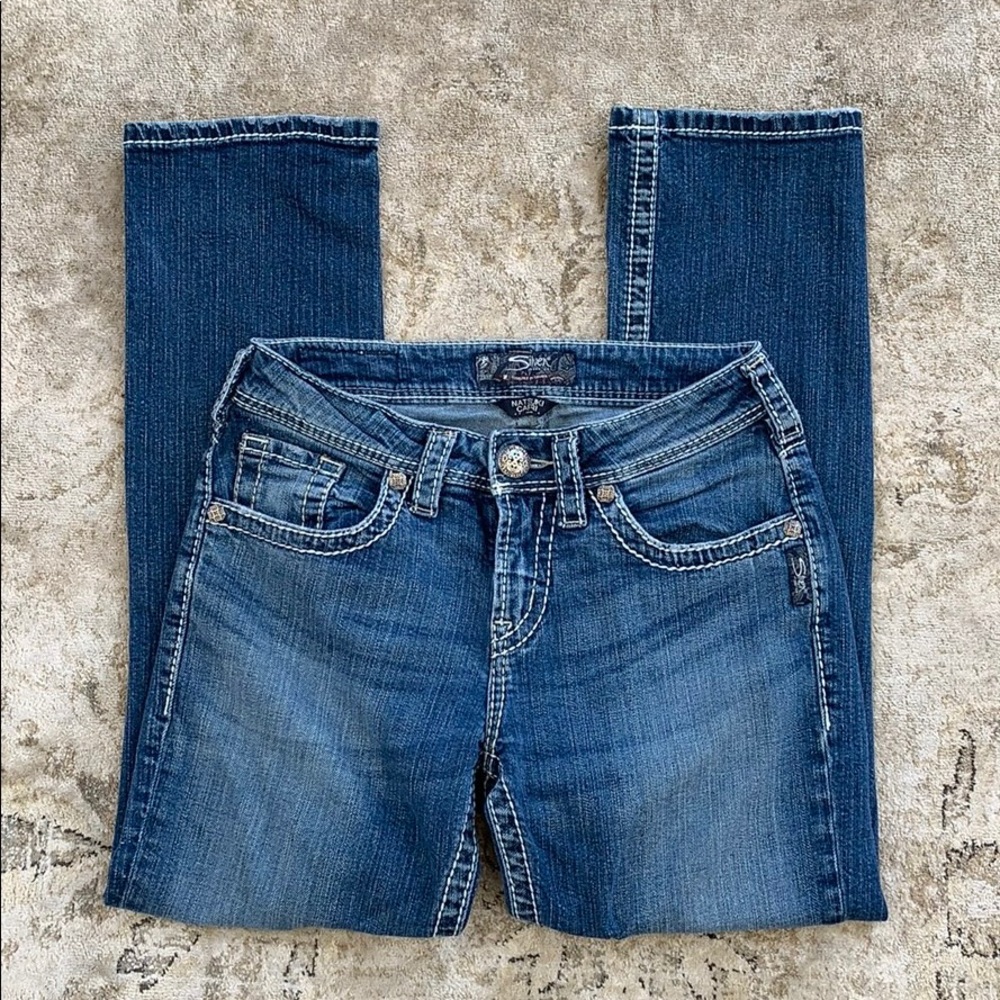 Silver jeans co Natsuki Capri size 26